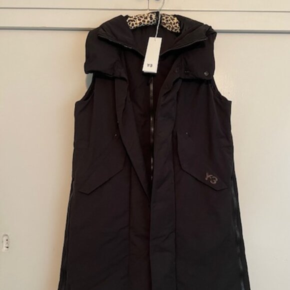 NWT Y3 Adidas Puffer Women's Small - Mens XXS Vest Coat Jacket Hooded Black $945 - Picture 4 of 16